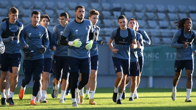 Dinamo Kiev kamp için Antalya'da